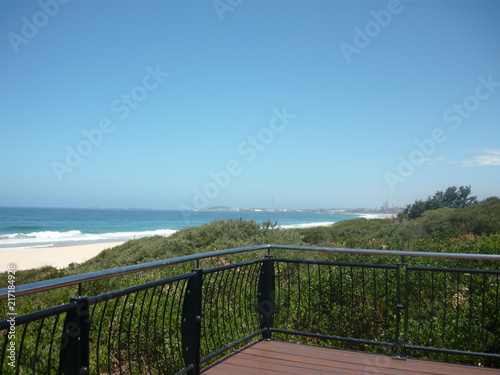 Wollongong Aussicht auf Strand