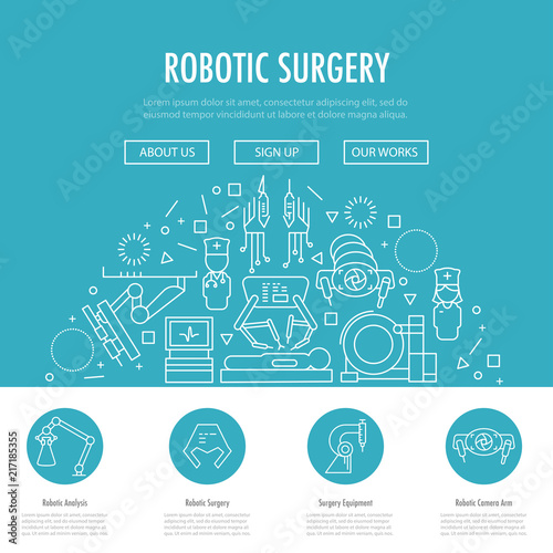 Robotic surgery banner