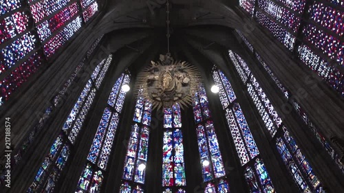 Stained Glass in Cathedral