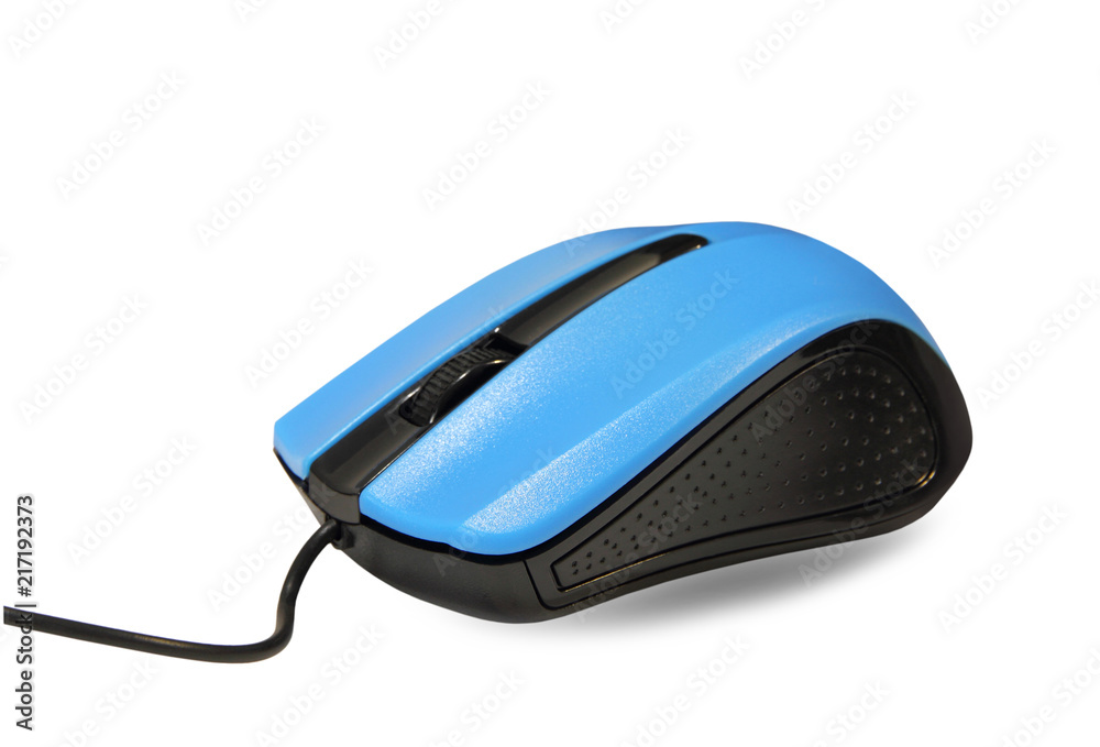 Computer mouse with shadow isolated on white background. Computer mouse with shadow isolated on white background.