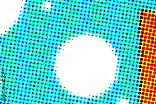 Abstract halftone artistic background