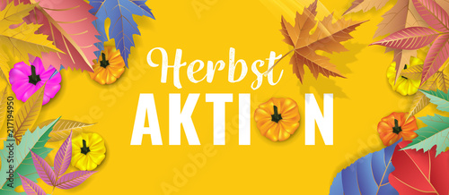 Herbstaktion.