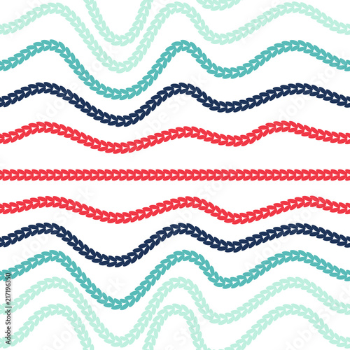 Seamless pattern of yarns. ...