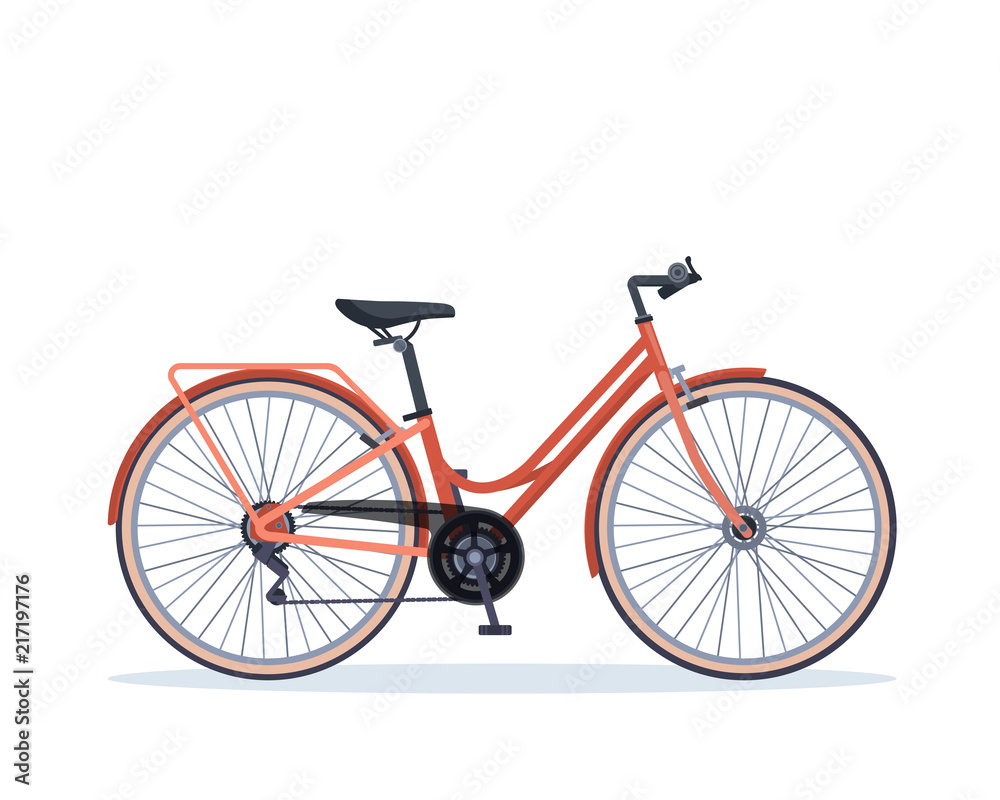 City Onthel Bike Bicycle Illustration City Onthel Bike Bicycle Illustration