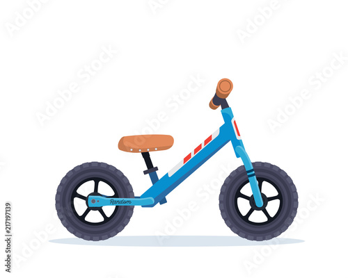 Children Balance Bike Illustration