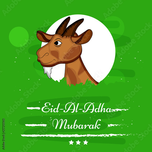 Illustration of background for the occasion of Muslim festival Eid-al-adha 