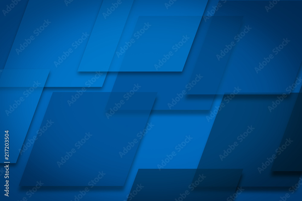 abstract blue background with lines. illustration technology design