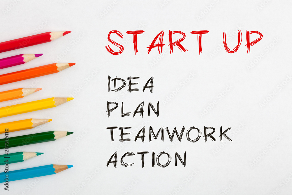 Start up concept Start up concept