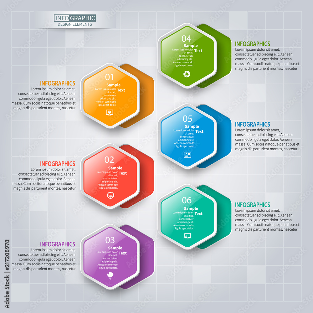 Abstract 3D Paper Infographics. Business template .Vector illustration Abstract 3D Paper Infographics. Business template .Vector illustration