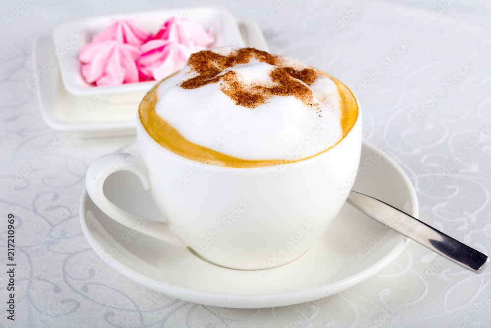 Cappuccino coffee