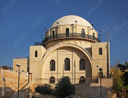 Hurva Synagogue in Jerusalem. Israel