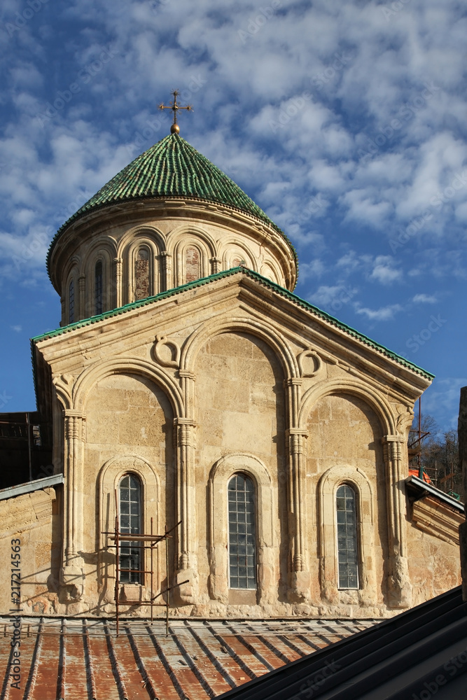 Cathedral of Nativity of the Virgin Mary at Gelati Monastery of Theotokos near Kutaisi. Imereti Province. Georgia