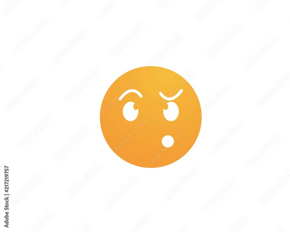 Obraz premium Emoticon template