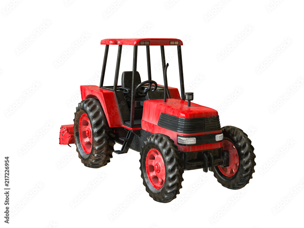 Fototapeta premium トラクター