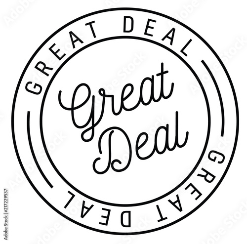 great deal stamp