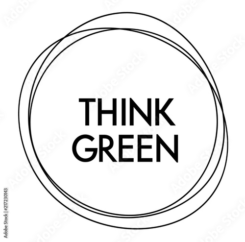 think green label