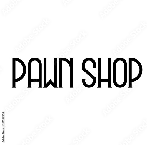 pawn shop label