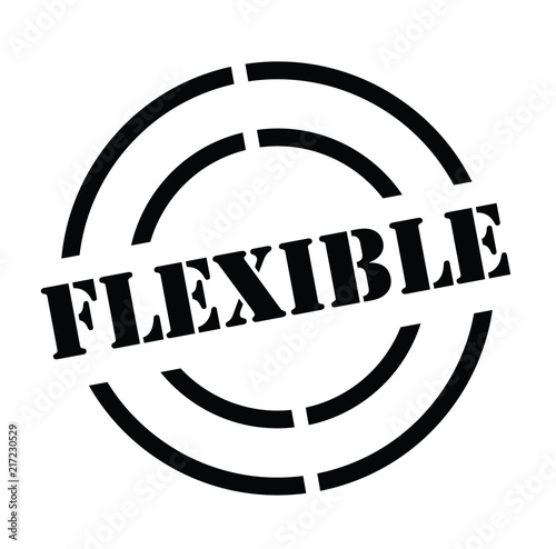 flexible stamp , label