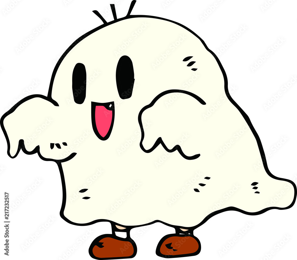 Obraz premium Halloween Ghost illustration