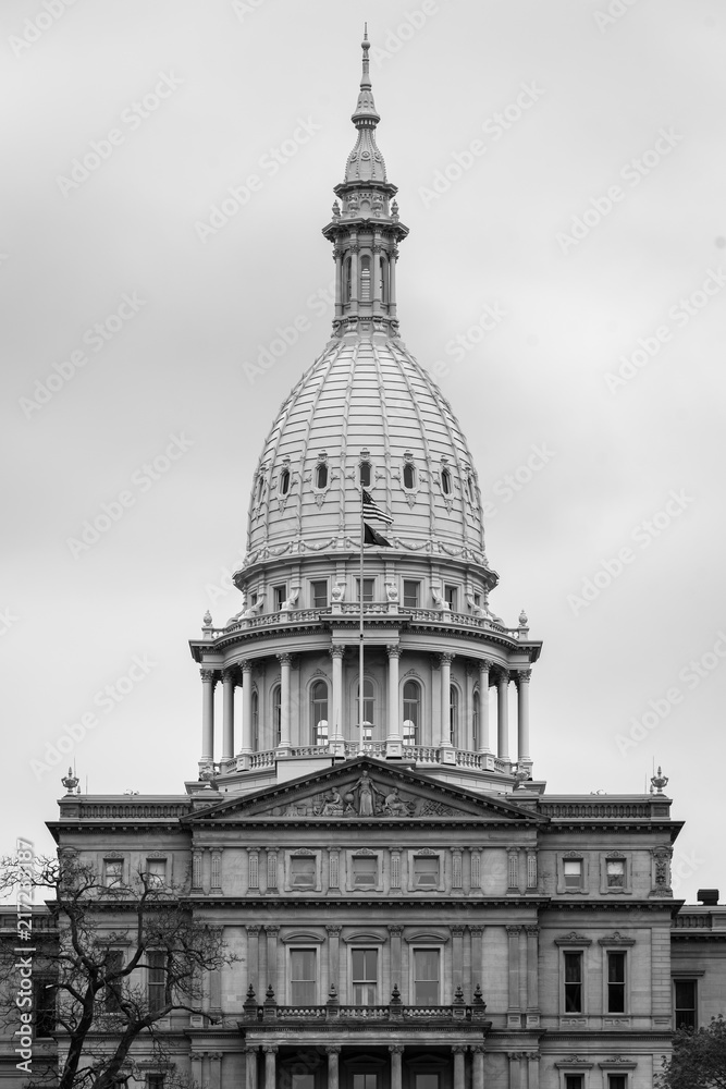 The Michigan Capitol Building, in Lansing, Michigan The Michigan Capitol Building, in Lansing, Michigan