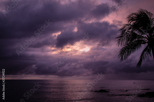Purple Hawaii Sunset