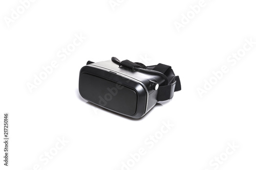 vr glasses isolated white