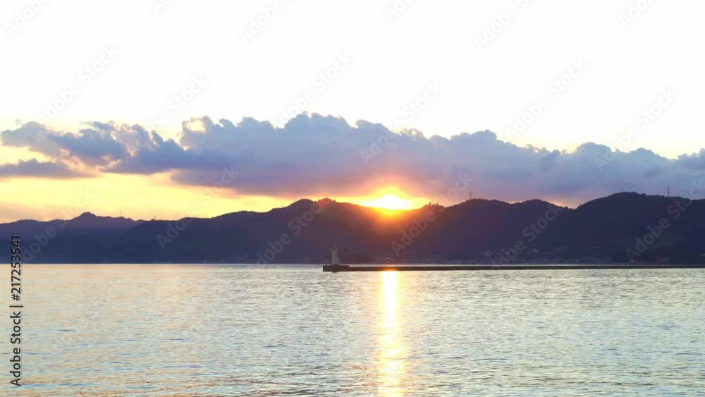 海と夕日-sunset sea-01 海と夕日-sunset sea-01