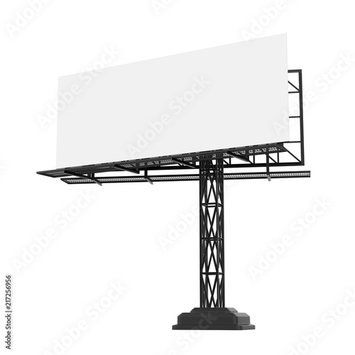 Blank Billboard Isolated