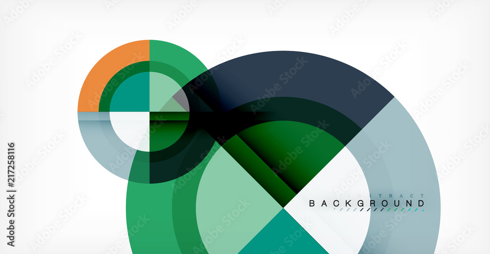 Vector circle abstract background Vector circle abstract background