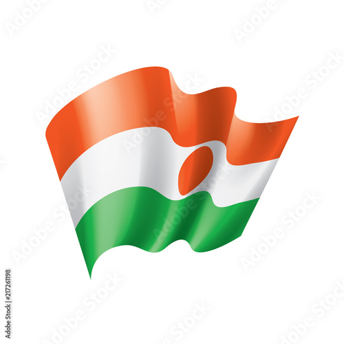 Free Download Niger flag, vector illustration on a white background - GFXLoad