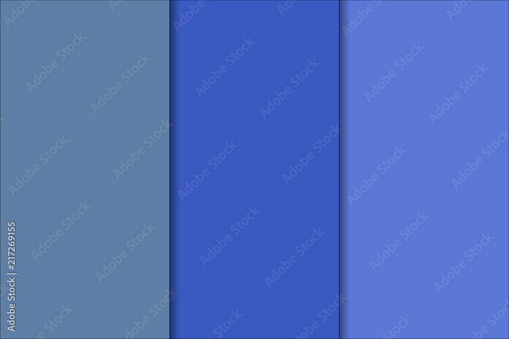 Blue geometric set of seamless patterns Blue geometric set of seamless patterns