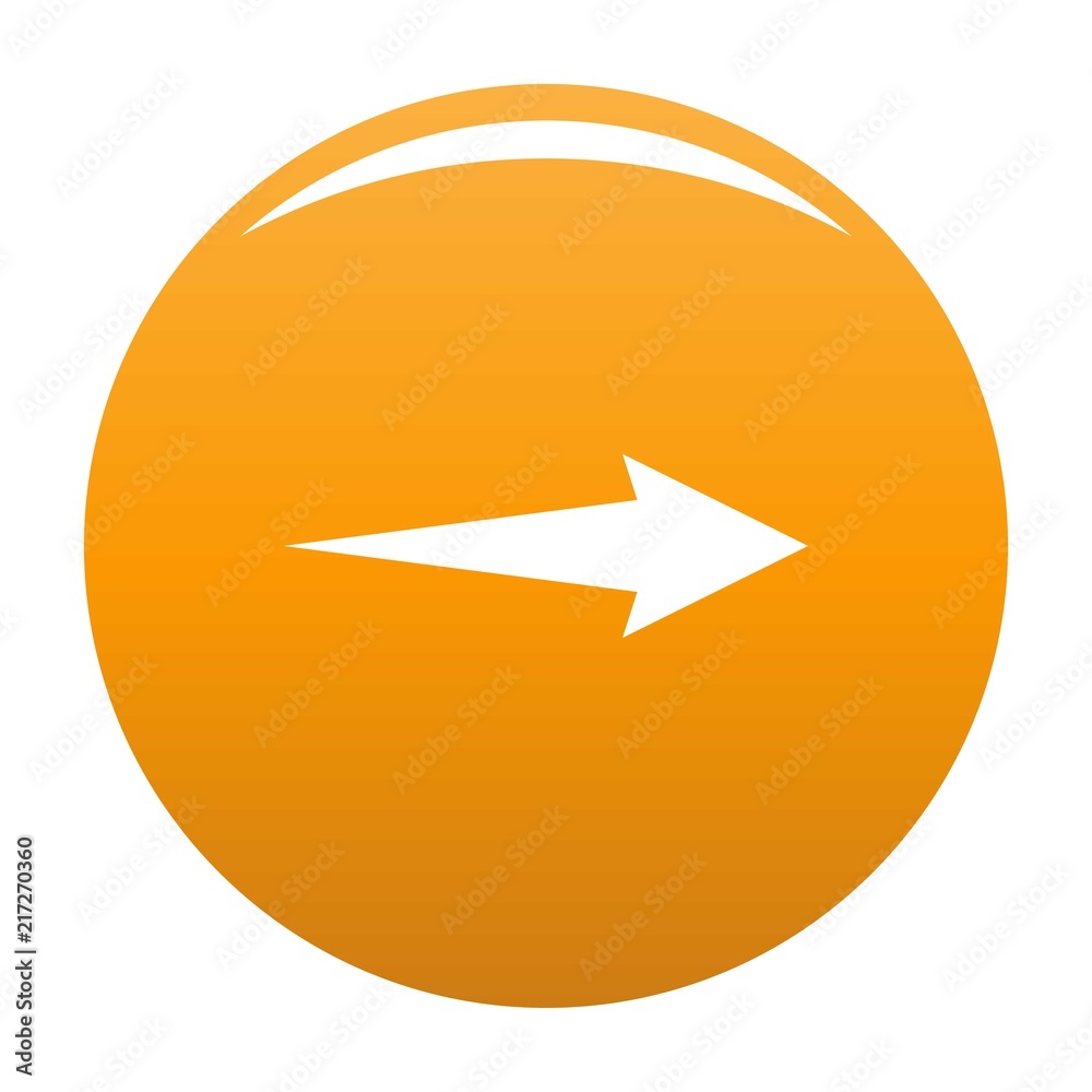 Arrow icon in black. Simple illustration of arrow icon vector isolated on white background Arrow icon in black. Simple illustration of arrow icon vector isolated on white background