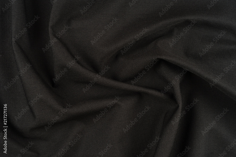 Fototapeta premium Textile and texture concept - close up of crumpled fabric background. Abstract background, empty template.