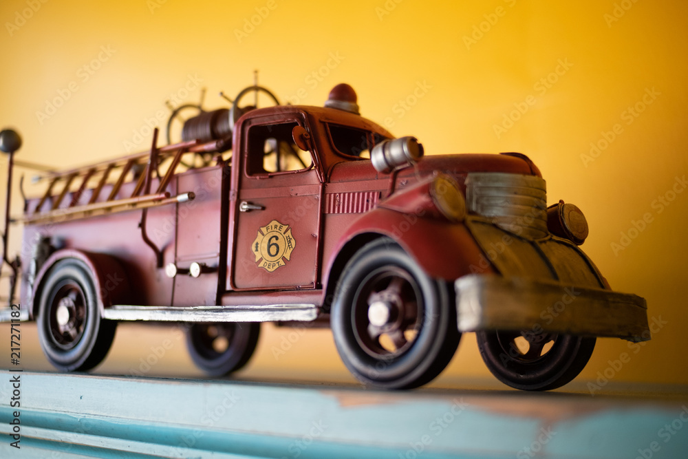 Toy Decoration fire truck