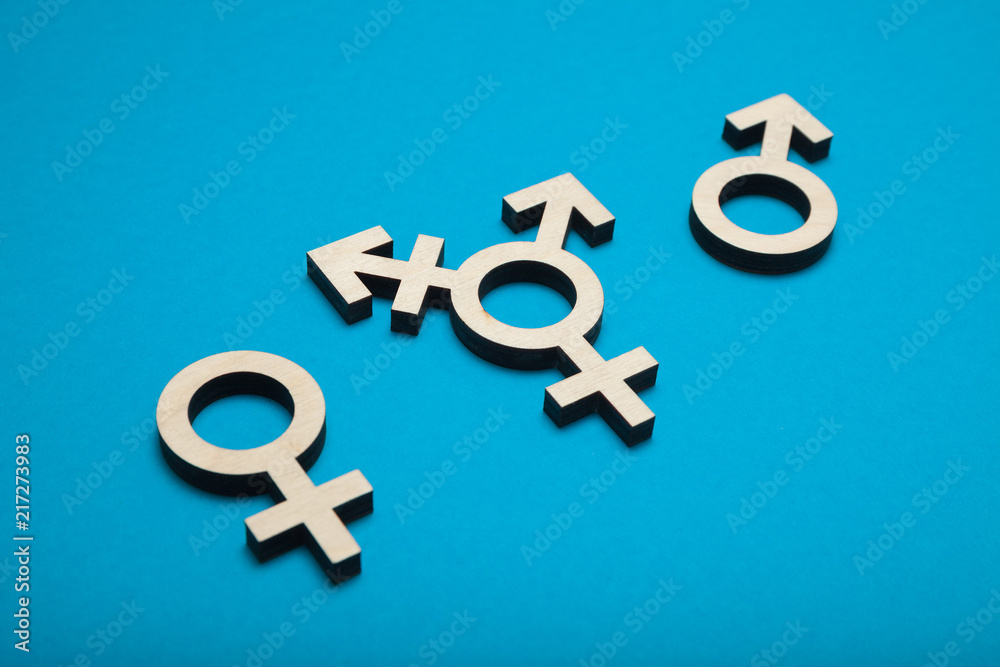 Transgender symbol, intersex activism. Trans woman. Transgender symbol, intersex activism. Trans woman.