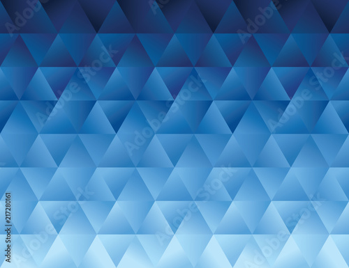 blue polygon gradient with degrade effect