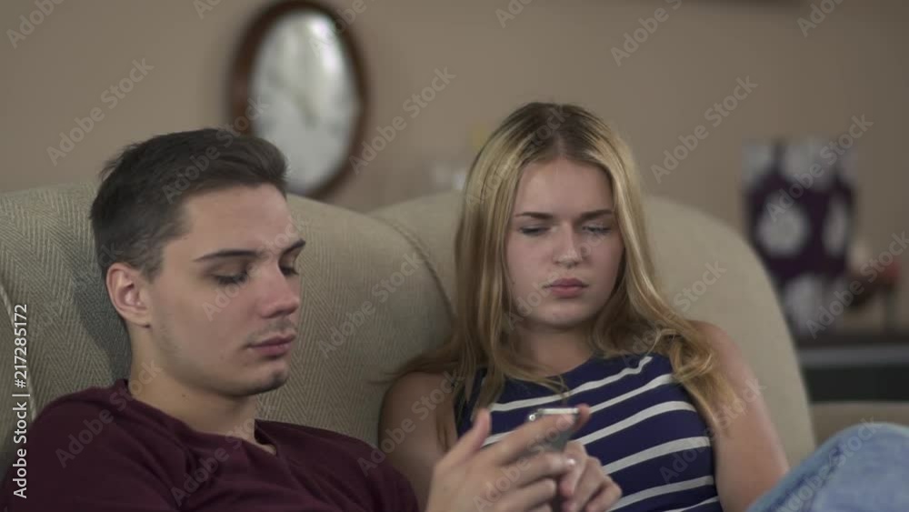 Beautiful girl was angry