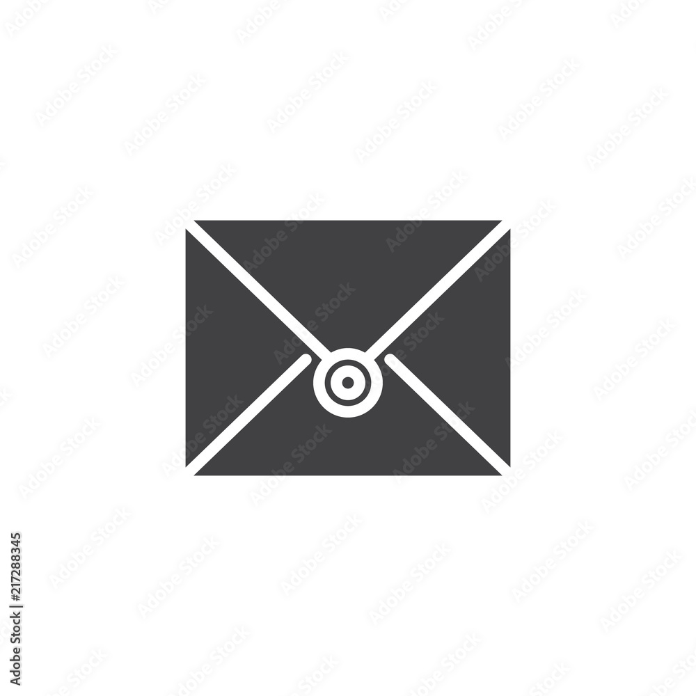 Envelope mail with stamp vector icon. filled flat sign for mobile concept and web design. Post mail simple solid icon. Symbol, logo illustration. Pixel perfect vector graphics Envelope mail with stamp vector icon. filled flat sign for mobile concept and web design. Post mail simple solid icon. Symbol, logo illustration. Pixel perfect vector graphics