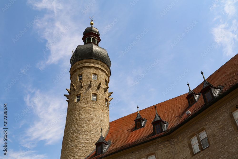 Castle and Castle Garden Weikersheim (Germany) / fragments