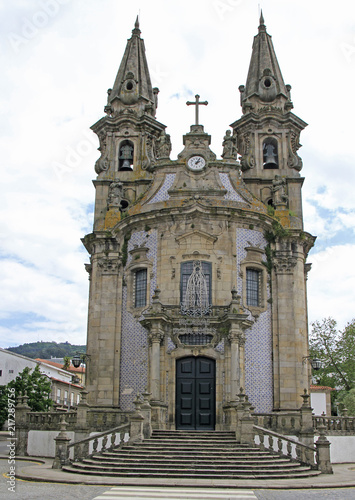 Sao Gualter Church in Guimaraes, the northern Portugal photo