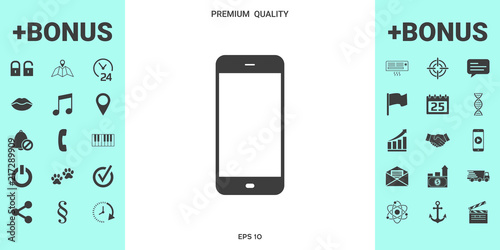 Business Phone with blank screen