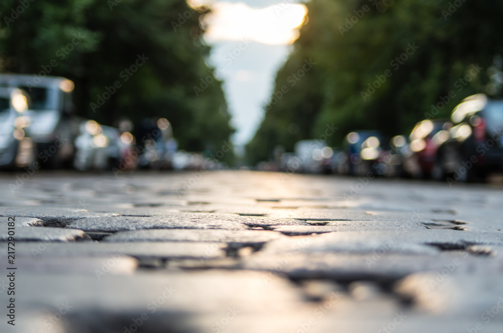 Obraz premium Surface Level of Road against Sky in Berlin, Germany