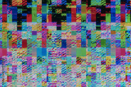 Pixel pattern of a digital glitch   Abstract background  pattern of a digital glitch.