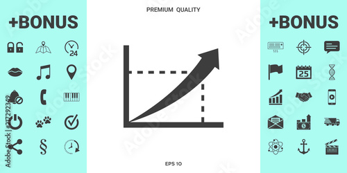 Graphic icon symbol