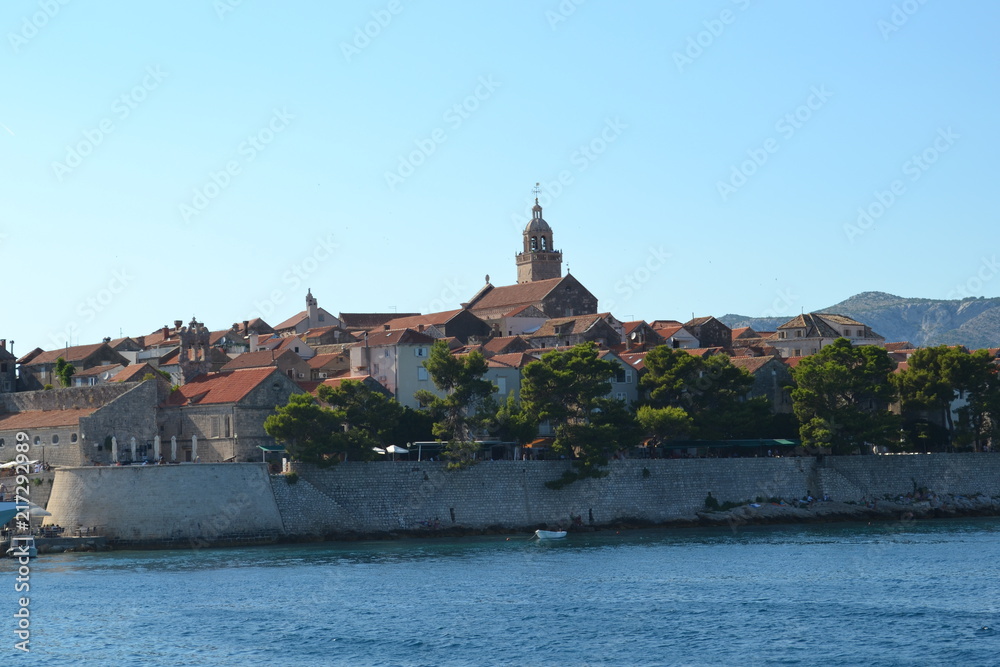 Kroatien Meer und Architektur