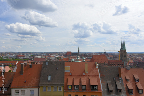 Nuremberg  vue panoramique 