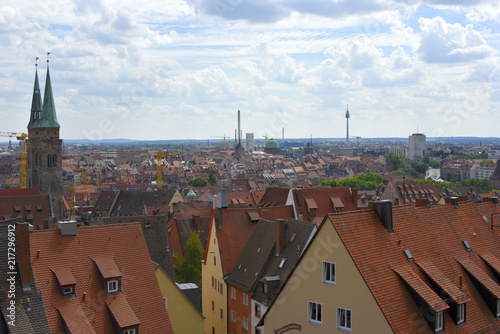 Nuremberg (vue panoramique)