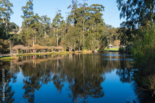 Gallipoli Park in central Marysville in Murrindindi Shire in Victoria. photo