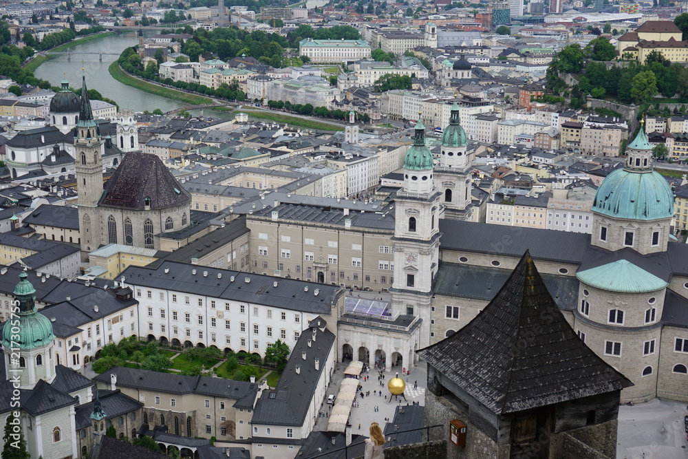 The city of Salzburg, Austria