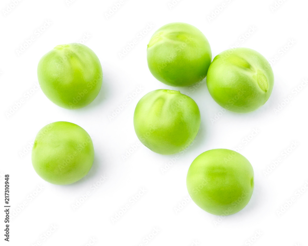 Different peas on white Different peas on white